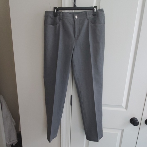 womens sz 10 gray soca st. john pants - Picture 1 of 5